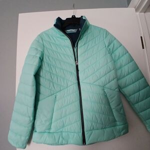 Free Country Light Green Puffer Jacket